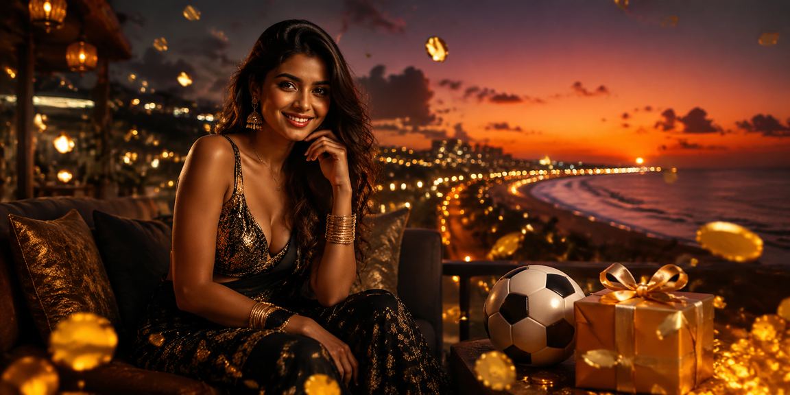 Indian Premier League night match stadium illuminated with crowds and players